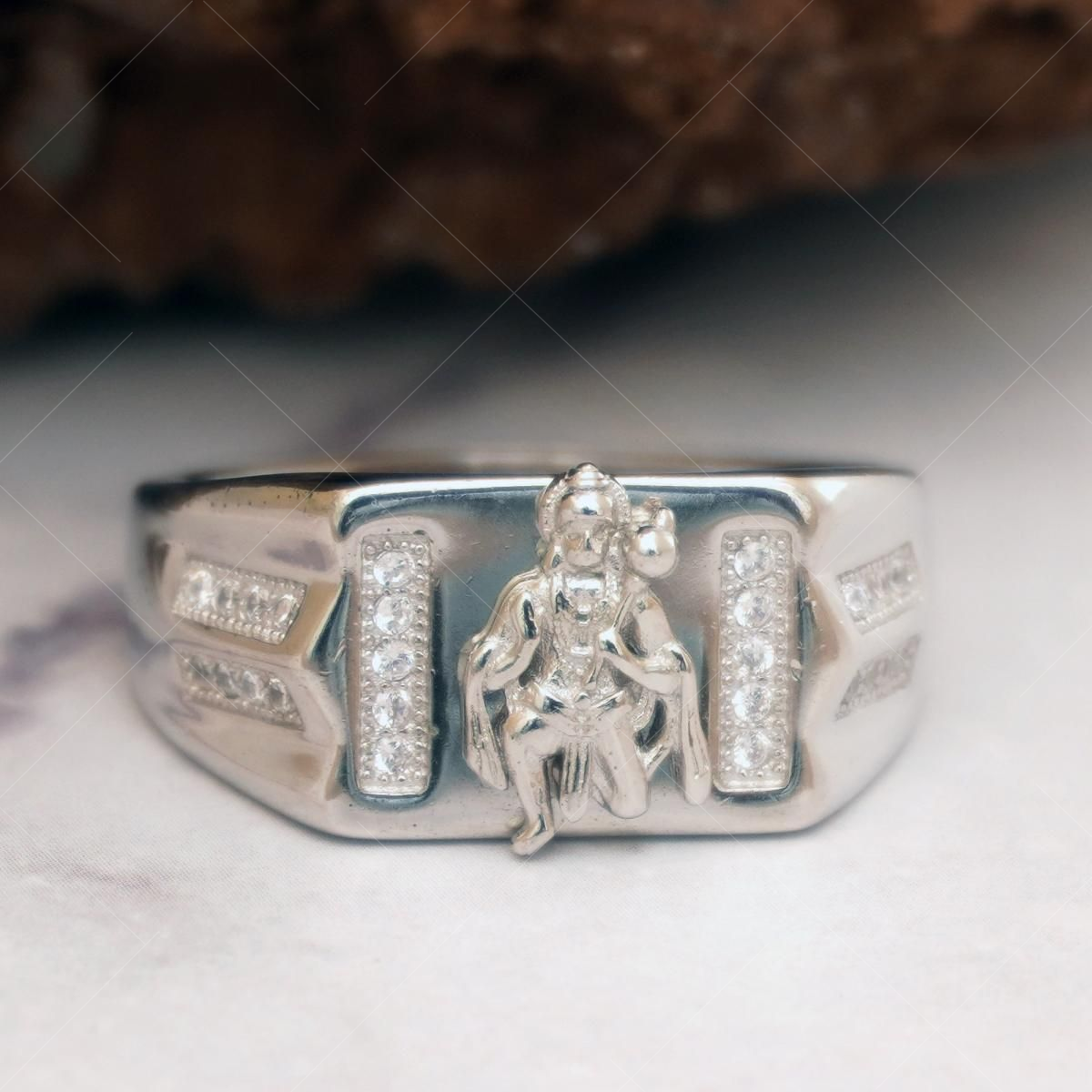 Handmade Hammered Ring 92.5 Sterling Silver Hindu God Shree Hari Vishnu Ring  Preserver God of Hinduism Narayan Adjustable Finger Ring - Etsy